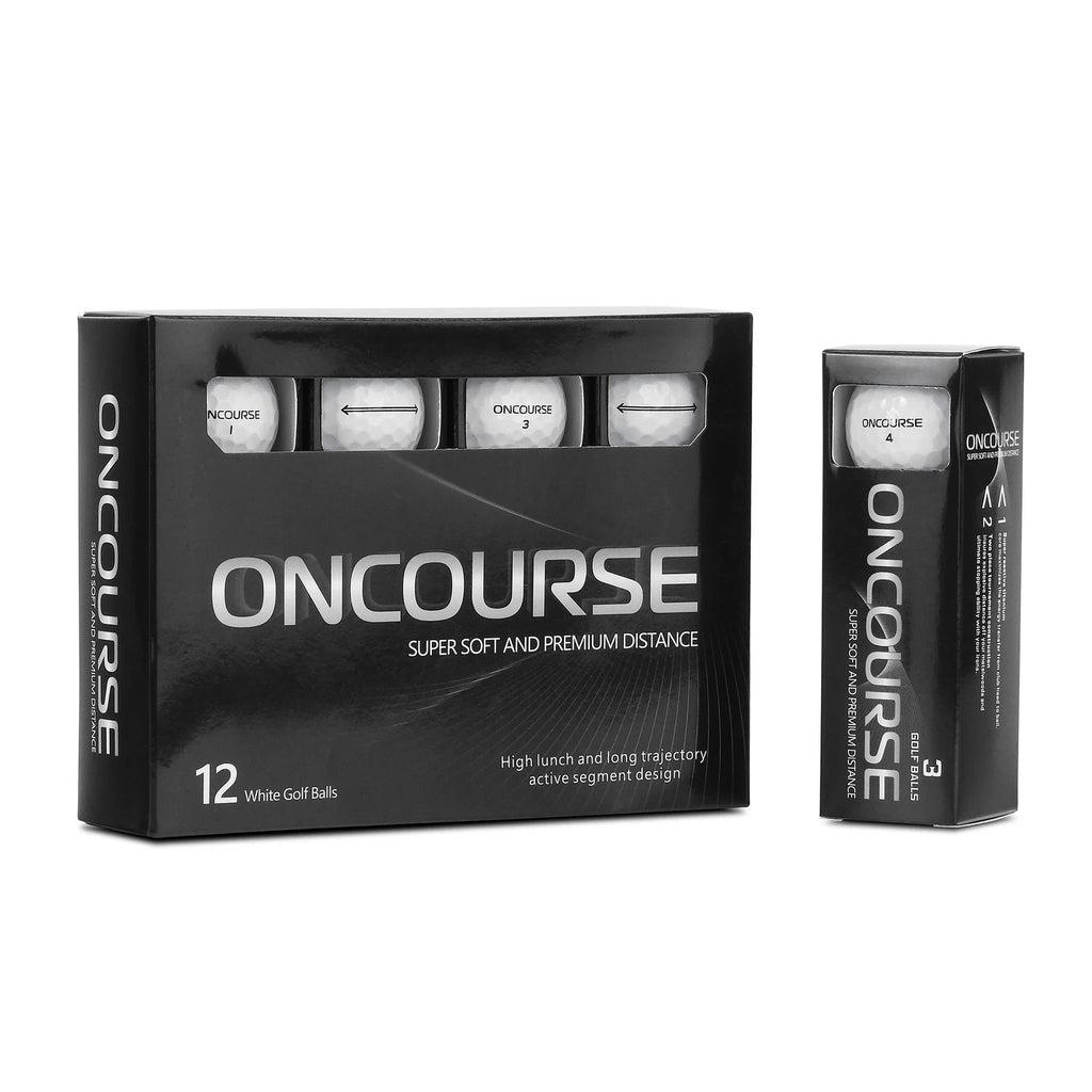 OnCourse White Golf Ball 12-pack